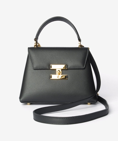 CARBOTTI（カルボッティ）の「CARBOTTI / DIANA P321 カルボッティ ダイアナ レザー ワンハンドル 2WAY ハンドバッグ（ショルダーバッグ・レディース・タン/グレイッシュベージュ/ブラック/ベージュ・FREE）」の7枚目の写真