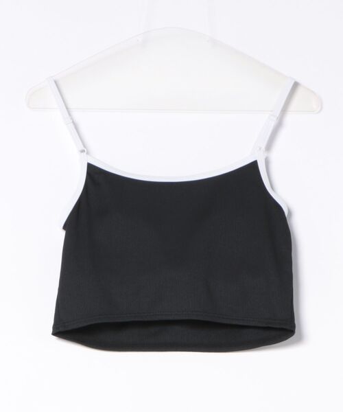 ROXY（ロキシー）の「ROXY WAVE CLUB CAMI カップ付き ラッシュ キャミソール【2026年春夏モデル】（キャミソール・レディース・ブラック/ホワイト/ブラウン・LARGE/MEDIUM/SMALL）」の4枚目の写真
