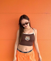ROXY WAVE CLUB CAMI カップ付き ラッシュ キャミソール【2026年春夏モデル】