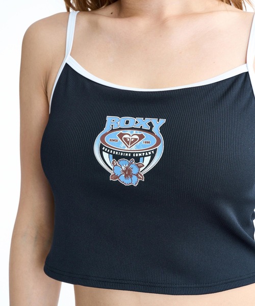 ROXY(ロキシー)の「ROXY WAVE CLUB CAMI カップ付き ラッシュ キャミソール【2026年春夏モデル】(キャミソール・レディース・ブラック/ホワイト/ブラウン・LARGE/MEDIUM/SMALL)」の6枚目の写真