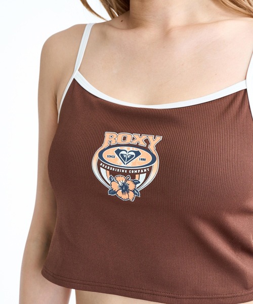 ROXY(ロキシー)の「ROXY WAVE CLUB CAMI カップ付き ラッシュ キャミソール【2026年春夏モデル】(キャミソール・レディース・ブラック/ホワイト/ブラウン・LARGE/MEDIUM/SMALL)」の9枚目の写真