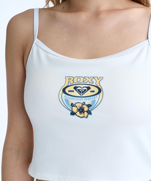 ROXY(ロキシー)の「ROXY WAVE CLUB CAMI カップ付き ラッシュ キャミソール【2026年春夏モデル】(キャミソール・レディース・ブラック/ホワイト/ブラウン・LARGE/MEDIUM/SMALL)」の13枚目の写真