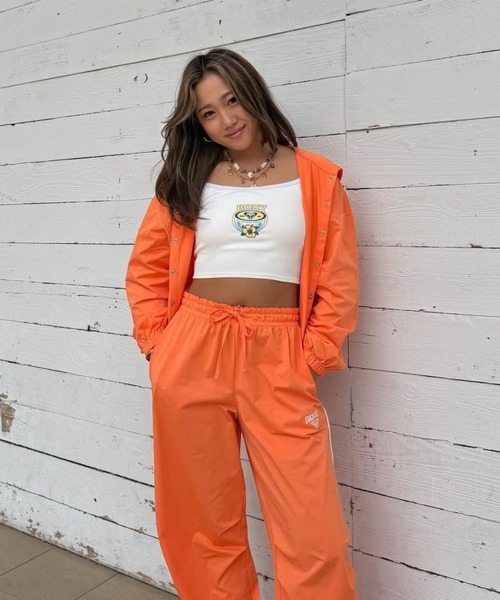 ROXY(ロキシー)の「ROXY WAVE CLUB CAMI カップ付き ラッシュ キャミソール【2026年春夏モデル】(キャミソール・レディース・ブラック/ホワイト/ブラウン・LARGE/MEDIUM/SMALL)」の10枚目の写真