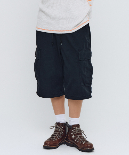 HELLO SUNRISE(ハローサンライズ)の「2way Cotton Cargo PT_Black(その他パンツ・レディース・ブラック・SMALL/MEDIUM/LARGE)」の1枚目の写真