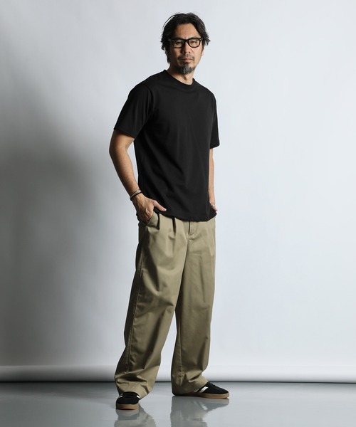 The DUFFER of ST.GEORGE(ザダファーオブセントジョージ)の「【WEB限定アイテム】COOLMAX 2PACKS BASIC TEE:2層構造 吸水速乾クールマックス 2PACKS ベーシックTシャツ(Tシャツ/カットソー・メンズ・ブラック/ホワイト/ブラウン/ブルーグレー・X-LARGE/LARGE/MEDIUM/SMALL)」の16枚目の写真