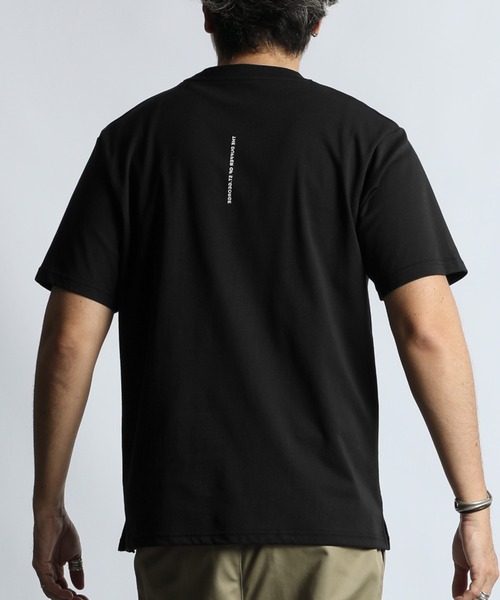 The DUFFER of ST.GEORGE(ザダファーオブセントジョージ)の「【WEB限定アイテム】COOLMAX 2PACKS BASIC TEE:2層構造 吸水速乾クールマックス 2PACKS ベーシックTシャツ(Tシャツ/カットソー・メンズ・ブラック/ホワイト/ブラウン/ブルーグレー・X-LARGE/LARGE/MEDIUM/SMALL)」の15枚目の写真