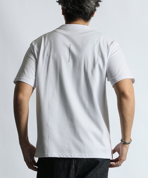 The DUFFER of ST.GEORGE(ザダファーオブセントジョージ)の「【WEB限定アイテム】COOLMAX 2PACKS BASIC TEE:2層構造 吸水速乾クールマックス 2PACKS ベーシックTシャツ(Tシャツ/カットソー・メンズ・ブラック/ホワイト/ブラウン/ブルーグレー・X-LARGE/LARGE/MEDIUM/SMALL)」の11枚目の写真