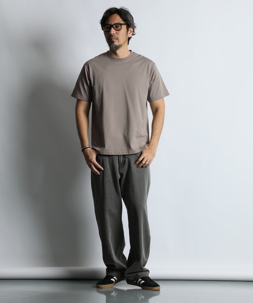 The DUFFER of ST.GEORGE(ザダファーオブセントジョージ)の「【WEB限定アイテム】COOLMAX 2PACKS BASIC TEE:2層構造 吸水速乾クールマックス 2PACKS ベーシックTシャツ(Tシャツ/カットソー・メンズ・ブラック/ホワイト/ブラウン/ブルーグレー・X-LARGE/LARGE/MEDIUM/SMALL)」の20枚目の写真