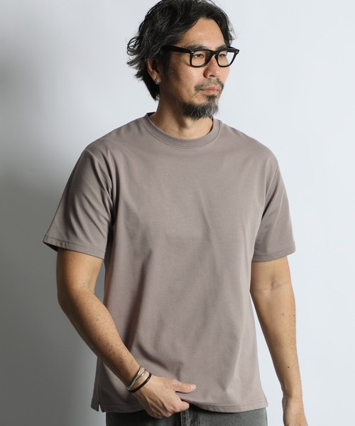The DUFFER of ST.GEORGE(ザダファーオブセントジョージ)の「【WEB限定アイテム】COOLMAX 2PACKS BASIC TEE:2層構造 吸水速乾クールマックス 2PACKS ベーシックTシャツ(Tシャツ/カットソー・メンズ・ブラック/ホワイト/ブラウン/ブルーグレー・X-LARGE/LARGE/MEDIUM/SMALL)」の18枚目の写真