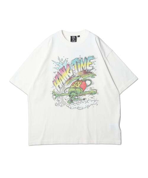 RAT FINK（ラットフィンク）の「【Rat Fink】Rat Finkプリント ピグメント BIGTEE（Tシャツ/カットソー・メンズ・ブラック系2/ブラック系1/ホワイト系その他/ブラック/ホワイト系2/ホワイト系1・2/3）」の2枚目の写真
