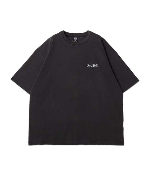 RAT FINK（ラットフィンク）の「【Rat Fink】Rat Finkプリント ピグメント BIGTEE（Tシャツ/カットソー・メンズ・ブラック系2/ブラック系1/ホワイト系その他/ブラック/ホワイト系2/ホワイト系1・2/3）」の4枚目の写真