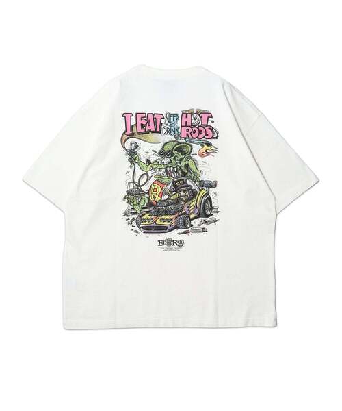 RAT FINK（ラットフィンク）の「【Rat Fink】Rat Finkプリント ピグメント BIGTEE（Tシャツ/カットソー・メンズ・ブラック系2/ブラック系1/ホワイト系その他/ブラック/ホワイト系2/ホワイト系1・2/3）」の10枚目の写真