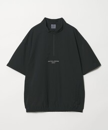 UNITED ARROWS GOLF（ユナイテッドアローズゴルフ）の「メンズ ミニリップ スタンドジップ ショートスリーブ プルオーバー 防しわ 2WAYストレッチ（シャツ/ブラウス）」