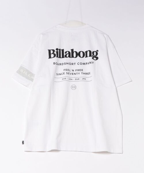 BILLABONG（ビラボン）の「BILLABONG メンズ 【WIDE FIT】TITLE LINE Tシャツ 【2026年春夏モデル】（Tシャツ/カットソー・メンズ・グレー/ホワイト・LARGE/MEDIUM）」の3枚目の写真