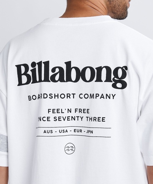 BILLABONG（ビラボン）の「BILLABONG メンズ 【WIDE FIT】TITLE LINE Tシャツ 【2026年春夏モデル】（Tシャツ/カットソー・メンズ・グレー/ホワイト・LARGE/MEDIUM）」の2枚目の写真