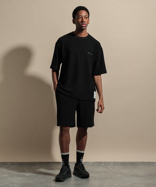 NUMERALS（ヌメラルズ）の「[NUMERALS]WAFFLE SHORTS（その他パンツ・メンズ・カーキ/ブラック/ベージュ・MEDIUM/LARGE）」の5枚目の写真