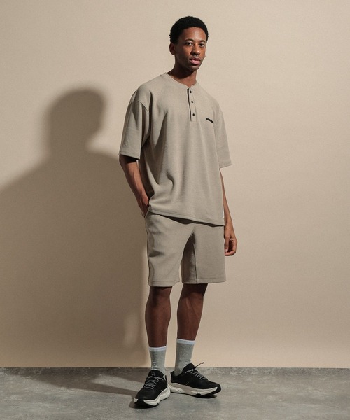 NUMERALS（ヌメラルズ）の「[NUMERALS]WAFFLE SHORTS（その他パンツ・メンズ・カーキ/ブラック/ベージュ・MEDIUM/LARGE）」の10枚目の写真