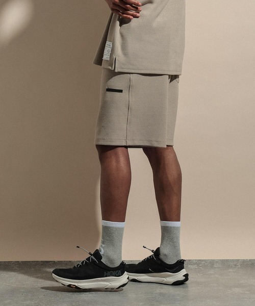 NUMERALS（ヌメラルズ）の「[NUMERALS]WAFFLE SHORTS（その他パンツ・メンズ・カーキ/ブラック/ベージュ・MEDIUM/LARGE）」の13枚目の写真