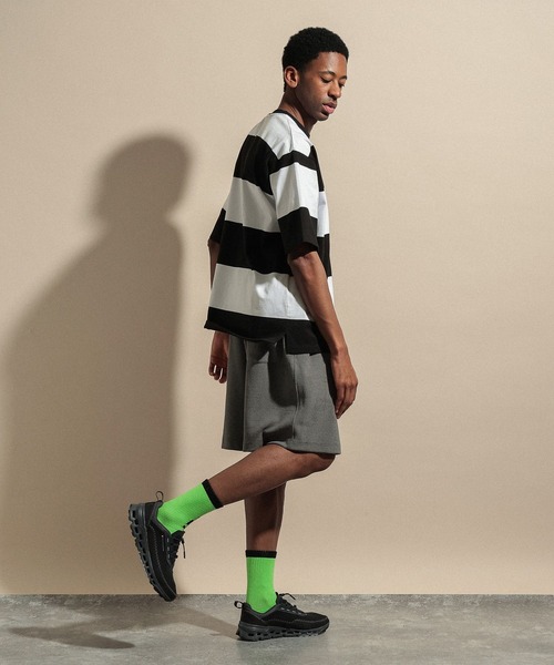 NUMERALS（ヌメラルズ）の「[NUMERALS]WAFFLE SHORTS（その他パンツ・メンズ・カーキ/ブラック/ベージュ・MEDIUM/LARGE）」の17枚目の写真