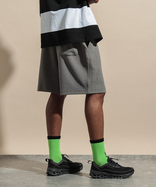 NUMERALS（ヌメラルズ）の「[NUMERALS]WAFFLE SHORTS（その他パンツ・メンズ・カーキ/ブラック/ベージュ・MEDIUM/LARGE）」の19枚目の写真