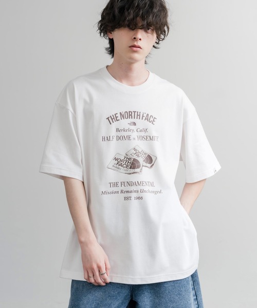 THE NORTH FACE(ザノースフェイス)の「日本未展開モデル THE NORTH FACE ザ・ノースフェイス WHITE LABEL ホワイトレーベル RETRO S/S R/TEE 半袖プリントTシャツ(Tシャツ/カットソー・メンズ・チャコールグレー/ブラック/アイボリー/ピンク・M/L/XL)」の10枚目の写真