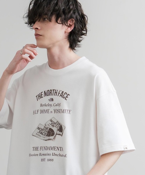 THE NORTH FACE(ザノースフェイス)の「日本未展開モデル THE NORTH FACE ザ・ノースフェイス WHITE LABEL ホワイトレーベル RETRO S/S R/TEE 半袖プリントTシャツ(Tシャツ/カットソー・メンズ・チャコールグレー/ブラック/アイボリー/ピンク・M/L/XL)」の9枚目の写真
