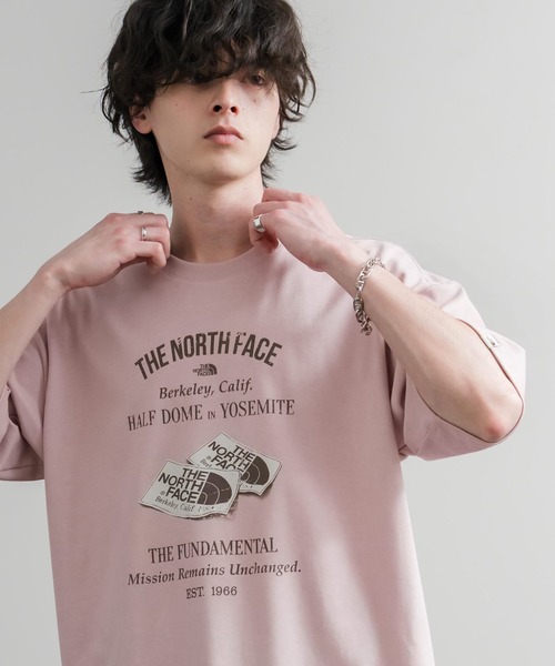 THE NORTH FACE(ザノースフェイス)の「日本未展開モデル THE NORTH FACE ザ・ノースフェイス WHITE LABEL ホワイトレーベル RETRO S/S R/TEE 半袖プリントTシャツ(Tシャツ/カットソー・メンズ・チャコールグレー/ブラック/アイボリー/ピンク・M/L/XL)」の22枚目の写真