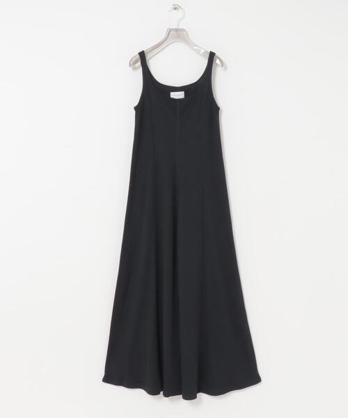 URBAN RESEARCH（アーバンリサーチ）の「new basic　WASHABLE WOOL SQUARE ONE-PIECE（ワンピース・レディース・ネイビー/ブラック/チャコールグレー・36/38）」の3枚目の写真