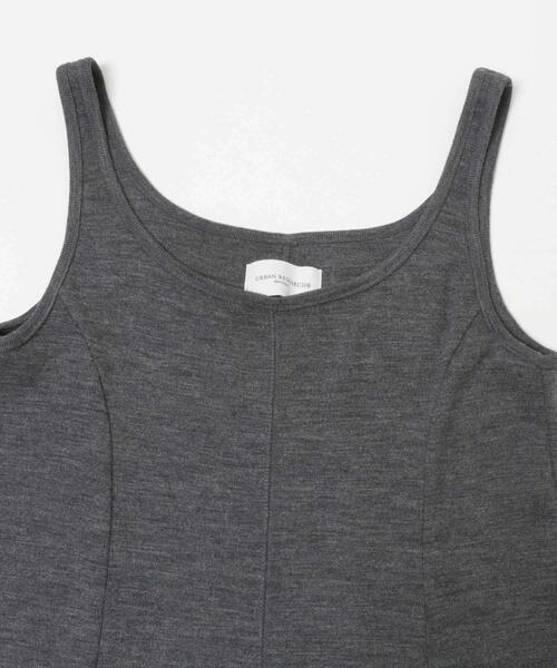 URBAN RESEARCH（アーバンリサーチ）の「new basic　WASHABLE WOOL SQUARE ONE-PIECE（ワンピース・レディース・ネイビー/ブラック/チャコールグレー・36/38）」の5枚目の写真