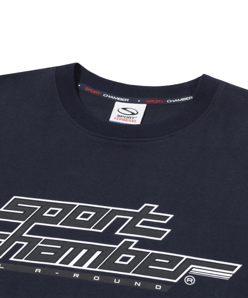 SPORT CHAMBER(スポーツチャンバー)の「SCパルスロゴTシャツ(ネイビー)(Tシャツ/カットソー・レディース・その他・3/1/2)」の3枚目の写真