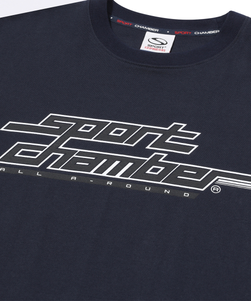SPORT CHAMBER(スポーツチャンバー)の「SCパルスロゴTシャツ(ネイビー)(Tシャツ/カットソー・レディース・その他・3/1/2)」の4枚目の写真