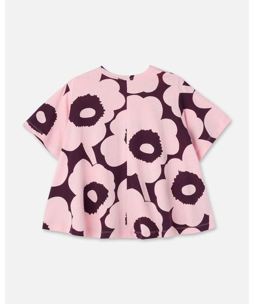 marimekko（マリメッコ）の「Pisteytys Unikko  / shirt（Tシャツ/カットソー・レディース・ベビーピンク・X-SMALL/SMALL/MEDIUM）」の6枚目の写真