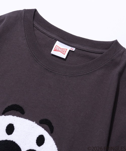 CORPUS SELECT(コーパストーキョー)の「【PRINGLES/プリングルズ】サガラ刺繍 バックプリント ポップフェスティバル 半袖Tシャツ(Tシャツ/カットソー・メンズ・イエロー/チャコールグレー/ホワイト/レッド/グリーン・S/M/LL/L)」の15枚目の写真