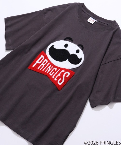 CORPUS SELECT(コーパストーキョー)の「【PRINGLES/プリングルズ】サガラ刺繍 バックプリント ポップフェスティバル 半袖Tシャツ(Tシャツ/カットソー・メンズ・イエロー/チャコールグレー/ホワイト/レッド/グリーン・S/M/LL/L)」の14枚目の写真