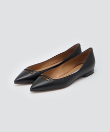 PELLICO | ANDREA アネッリ スムース パンプス 1.0cm BLACK(パンプス)