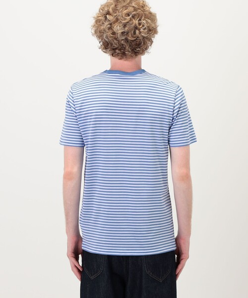 SUNSPEL(サンスペル)の「SUNSPELコットン クラシック ボーダーTシャツ(Tシャツ/カットソー・メンズ・ブルー系その他/グリーン系その他・M/L)」の7枚目の写真