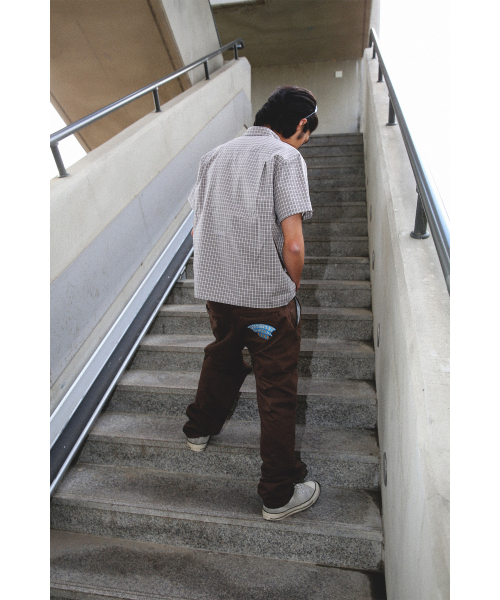 ERSCO(イーアルエスコ)の「チェックシャツ_グレー(シャツ/ブラウス・レディース・その他・X-LARGE/LARGE/MEDIUM)」の5枚目の写真