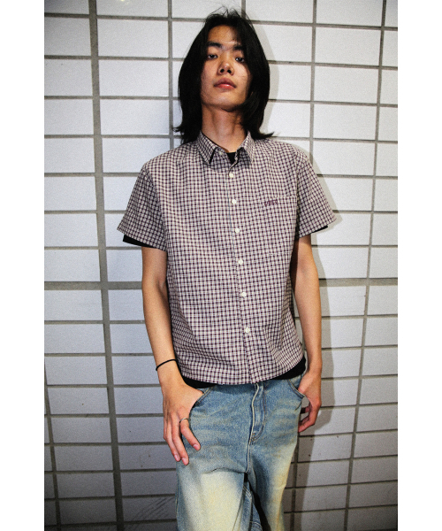 ERSCO(イーアルエスコ)の「チェックシャツ_グレー(シャツ/ブラウス・レディース・その他・X-LARGE/LARGE/MEDIUM)」の8枚目の写真
