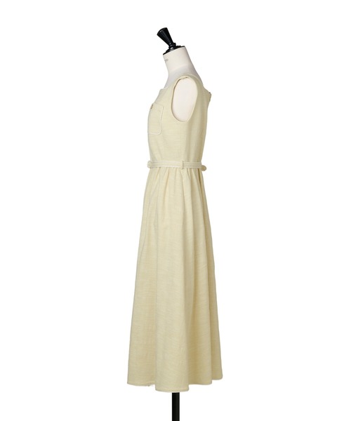 Her lip to（ハーリップトゥー）の「Claline Tweed Dress（ワンピース・レディース・レモンイエロー・S/M）」の14枚目の写真