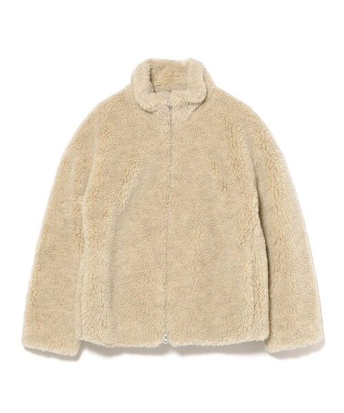 Demi-Luxe BEAMS(デミルクス ビームス)の「TICCA / ウール ファー ブルゾン(ブルゾン・レディース・ベージュ・ONE SIZE)」の13枚目の写真