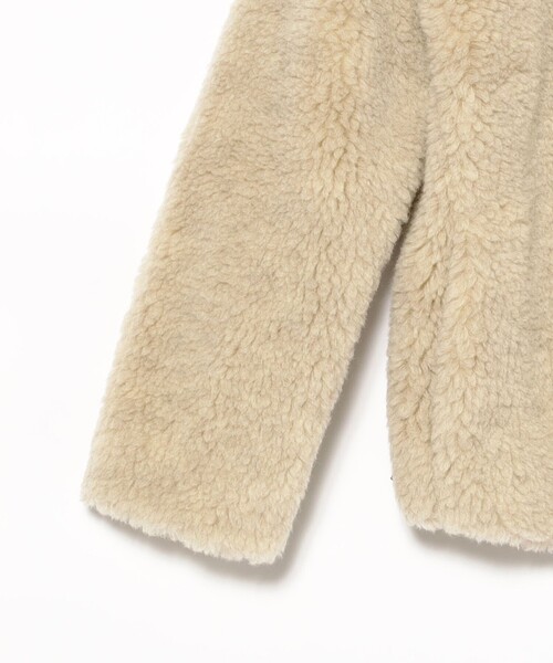 Demi-Luxe BEAMS(デミルクス ビームス)の「TICCA / ウール ファー ブルゾン(ブルゾン・レディース・ベージュ・ONE SIZE)」の15枚目の写真