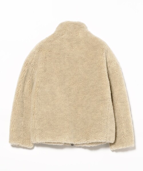 Demi-Luxe BEAMS(デミルクス ビームス)の「TICCA / ウール ファー ブルゾン(ブルゾン・レディース・ベージュ・ONE SIZE)」の17枚目の写真