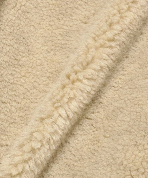 Demi-Luxe BEAMS(デミルクス ビームス)の「TICCA / ウール ファー ブルゾン(ブルゾン・レディース・ベージュ・ONE SIZE)」の19枚目の写真