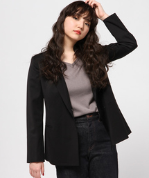 goocy | フロントホックダブルジャケット(テーラードジャケット)