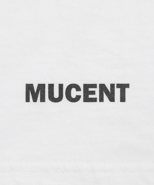 MUCENT（ムセント）の「シエラヒョピハートスモールロゴ半袖Tシャツ（2カラー）（Tシャツ/カットソー・レディース・ホワイト/ブラック・FREE）」の3枚目の写真