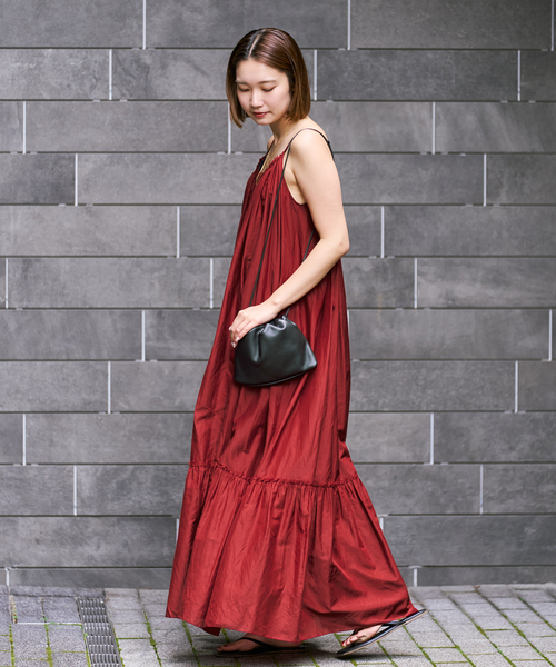 plage(プラージュ)の「cotton/silk summer ワンピース(ワンピース・レディース・ブラック・38/36)」の11枚目の写真