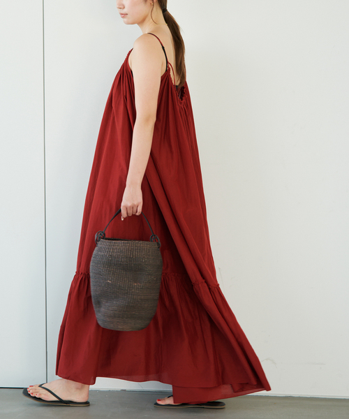 plage(プラージュ)の「cotton/silk summer ワンピース(ワンピース・レディース・ブラック・38/36)」の16枚目の写真