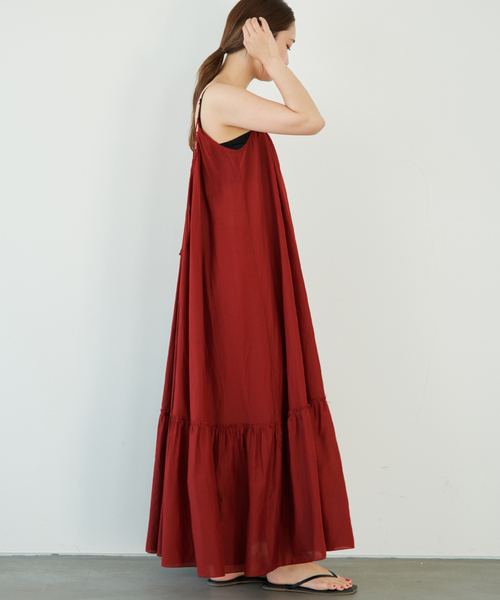 plage(プラージュ)の「cotton/silk summer ワンピース(ワンピース・レディース・ブラック・38/36)」の17枚目の写真