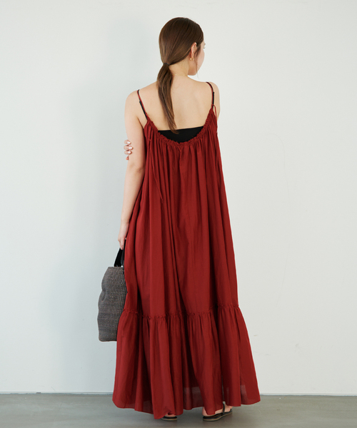 plage(プラージュ)の「cotton/silk summer ワンピース(ワンピース・レディース・ブラック・38/36)」の18枚目の写真