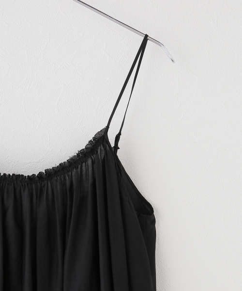 plage(プラージュ)の「cotton/silk summer ワンピース(ワンピース・レディース・ブラック・38/36)」の21枚目の写真
